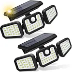 3 heads adjustment Ultra Bright Solar Outdoor Lights